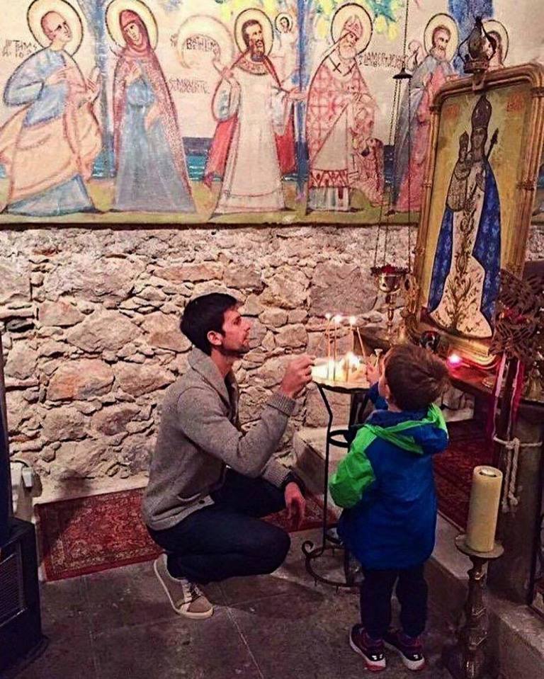 Novak Djokovic ready to help an Orthodox chapel in Nice