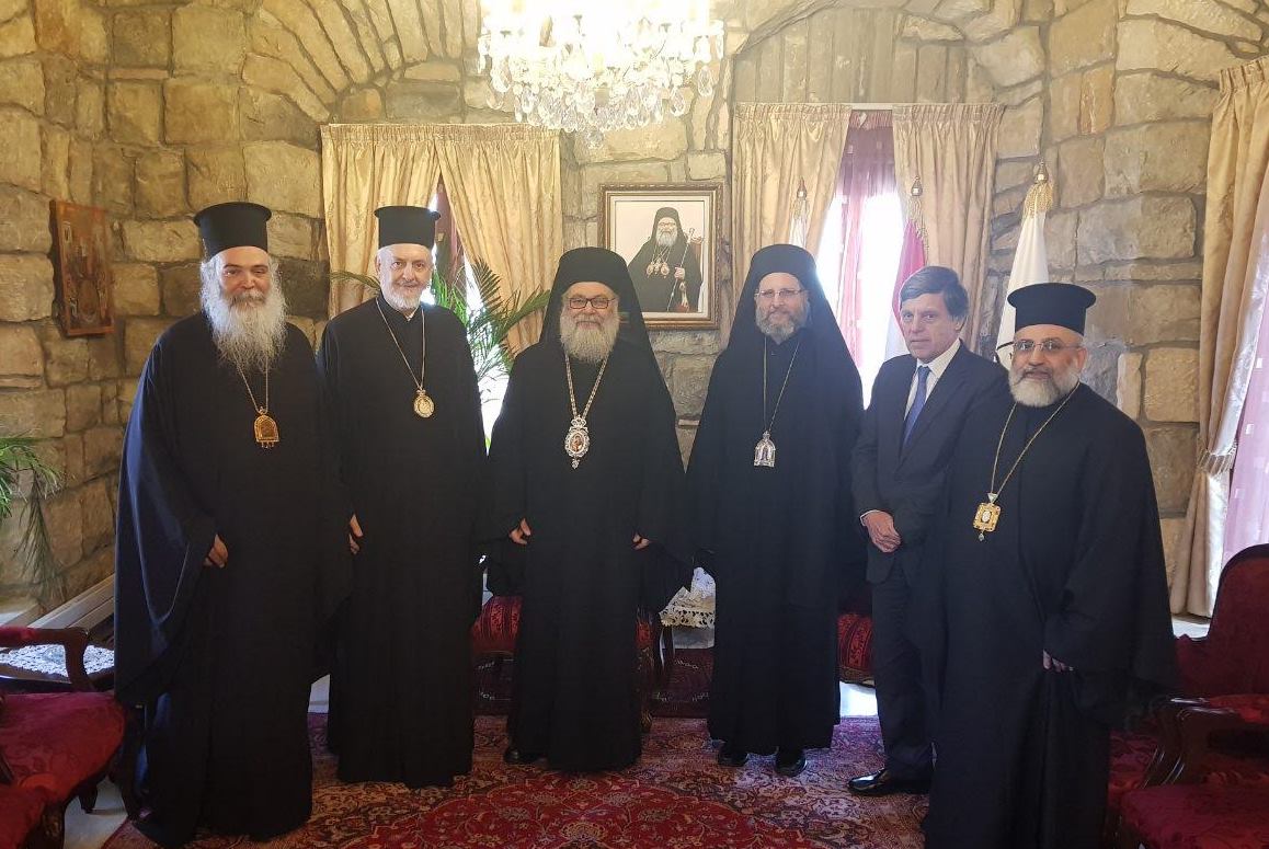 Une délégation du patriarcat de constantinople a rendu visite au patriarcat d’antioche