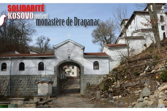 A call for donations for the village and monastery of Stari Draganac in Kosovo