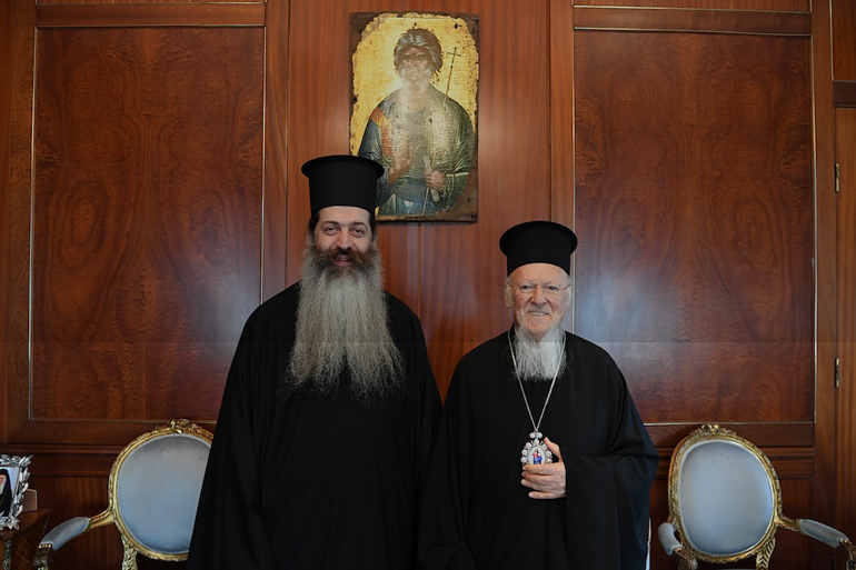 Archbishop ieronymos officially invited the ecumenical patriarch to athens