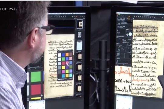 Mount Sinai Monastery has its ancient Christian manuscripts being digitized