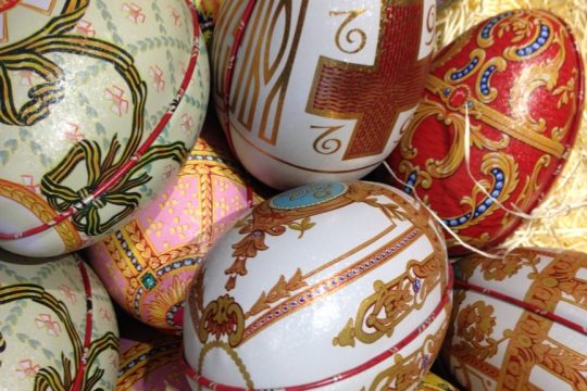 Exposition d’œufs de Pâques de Russie, du XIXe et XXe siècle