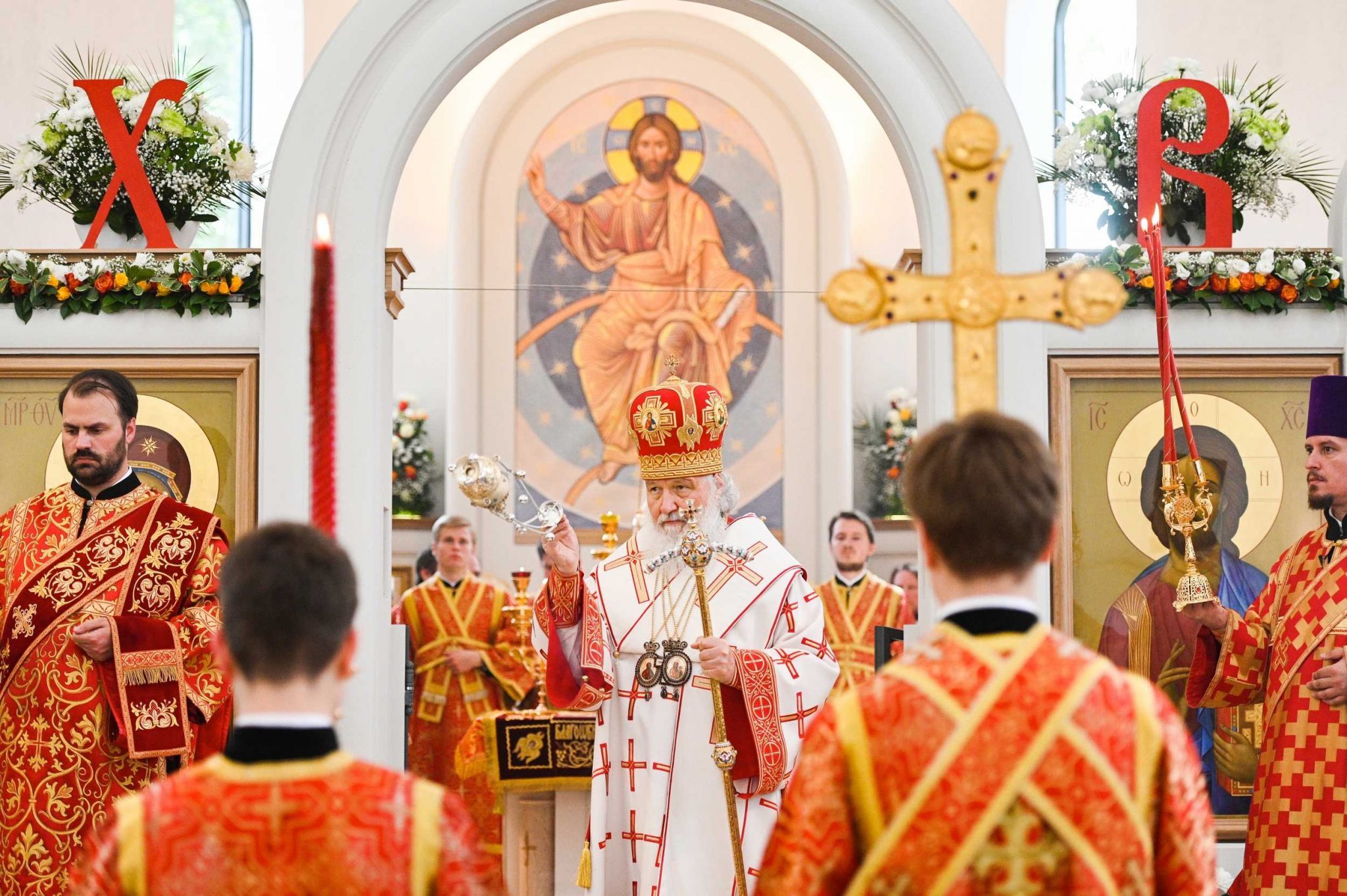 Patriarch kirill celebrated the great consecration of all saints church in strasbourg