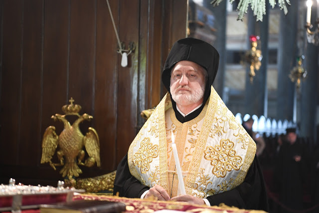 Discours à l’occasion de la nomination du nouvel archevêque d’Amérique du Patriarcat œcuménique, Mgr Elpidophore