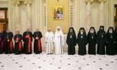 Pope Francis was received in Bucharest by Patriarch Daniel of Romania