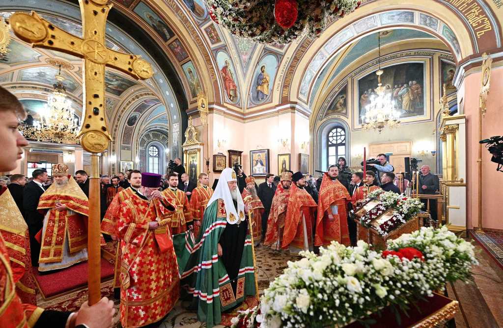 Vingtième anniversaire de la canonisation de la bienheureuse Matrone de Moscou