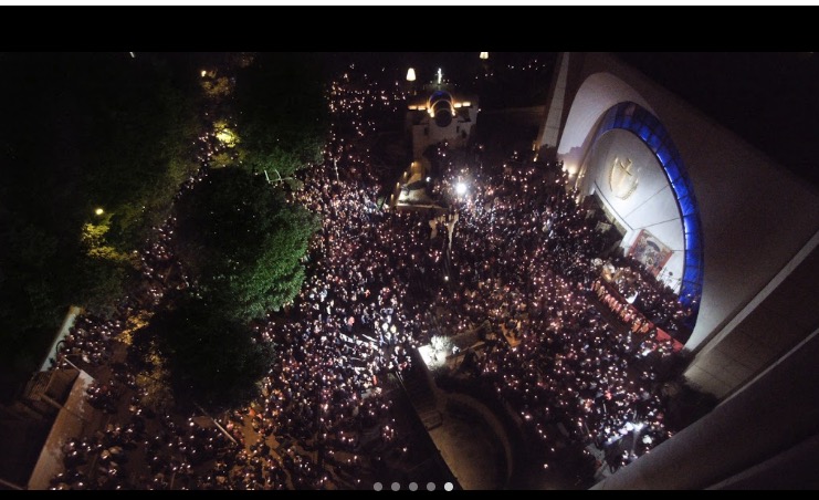 Thousands of faithful attended the paschal liturgy in tirana