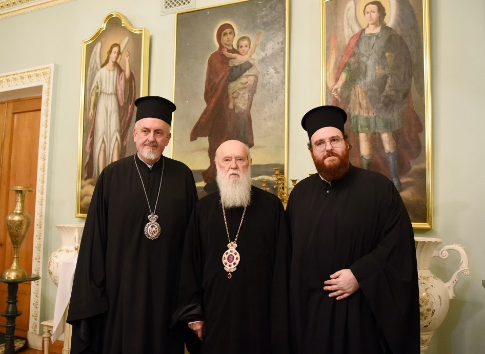 Le métropolite de france emmanuel (patriarcat œcuménique) a rendu visite au « patriarche » de kiev philarète