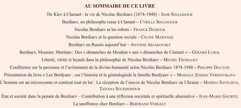 « Nicolas Berdiaev, 1874-1948, un philosophe russe à Clamart » (éditions Le Mercure dauphinois)