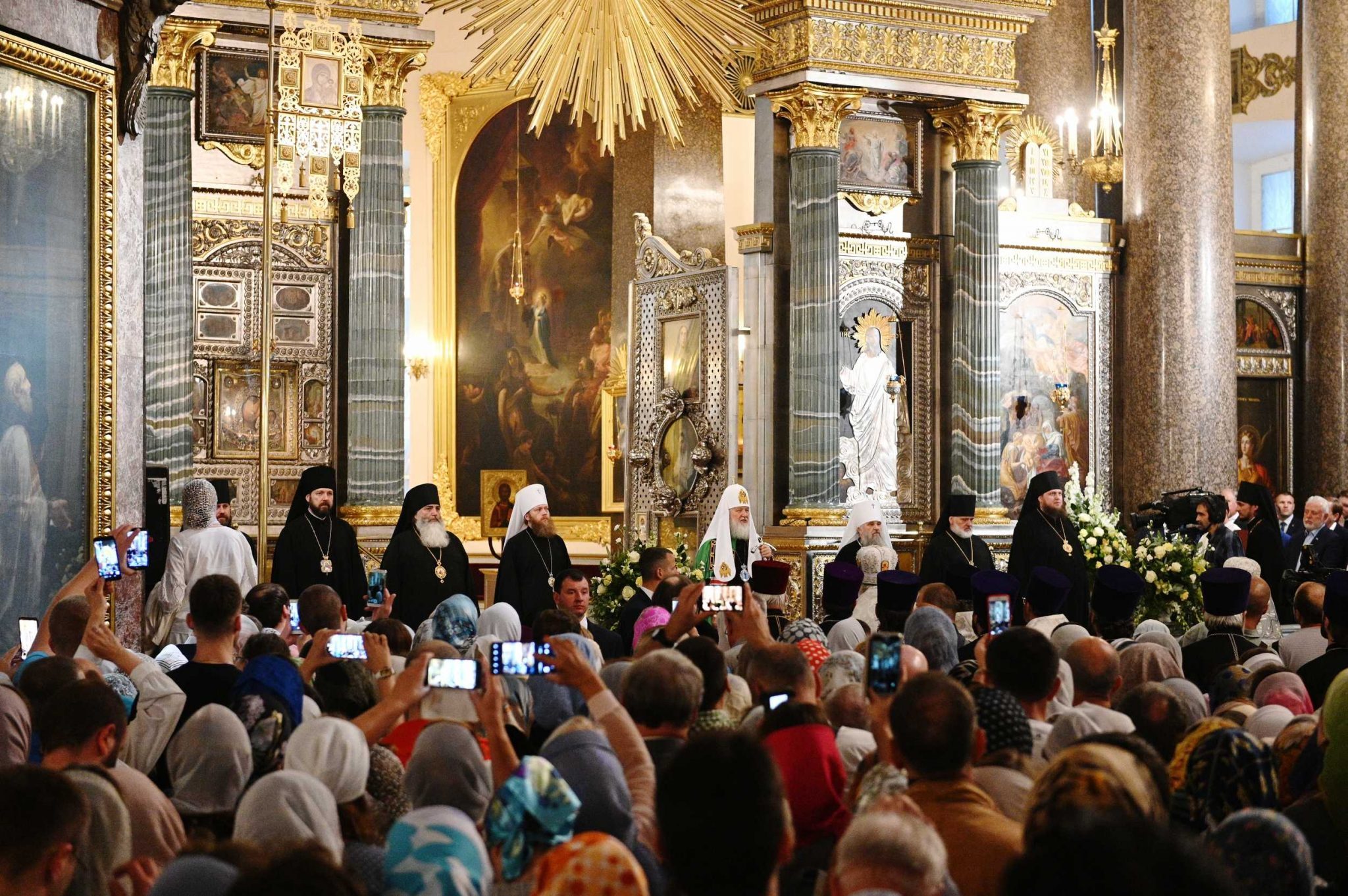 Homélie du patriarche de Moscou Cyrille lors des vigiles de la Transfiguration