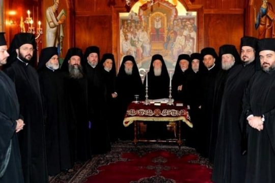 The decisions of the Holy Synod of Ecumenical Patriarchate