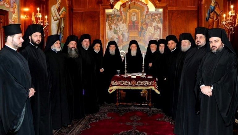 The decisions of the Holy Synod of Ecumenical Patriarchate