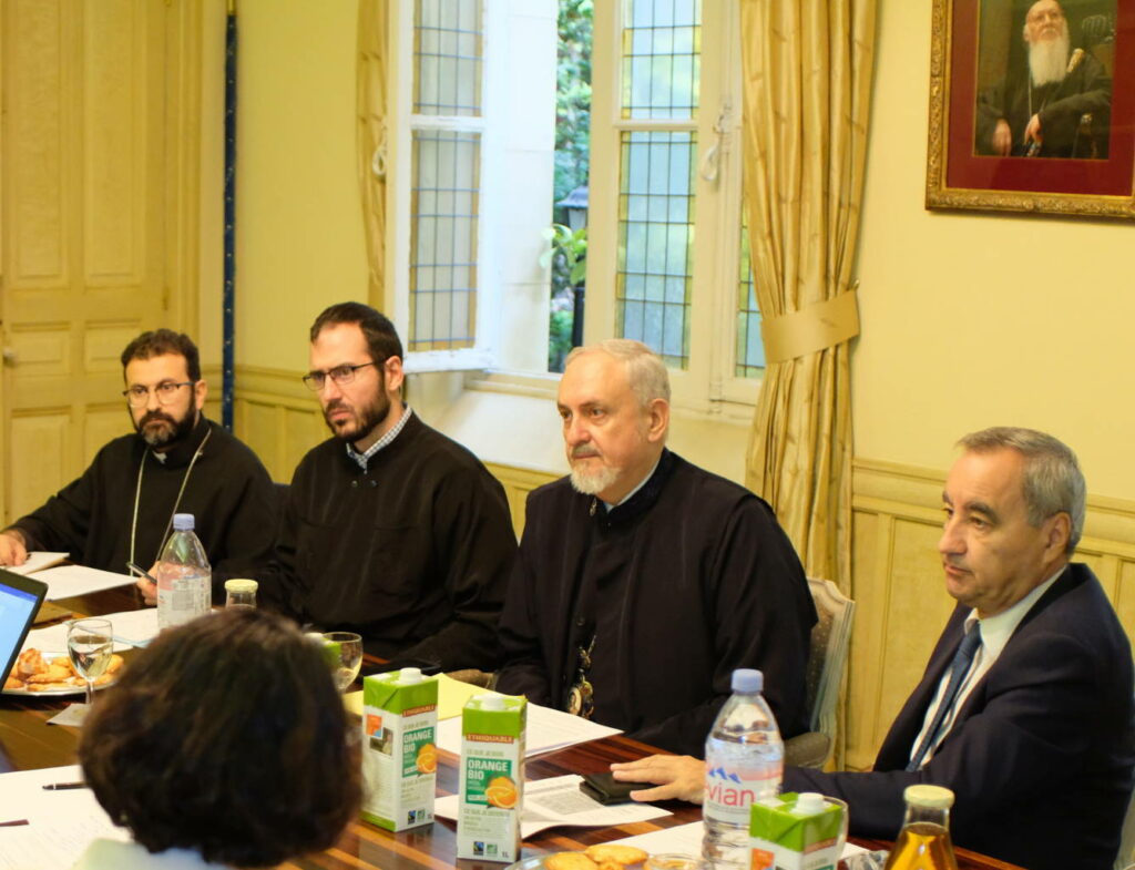 La réunion du CECEF à la Métropole grecque orthodoxe de France