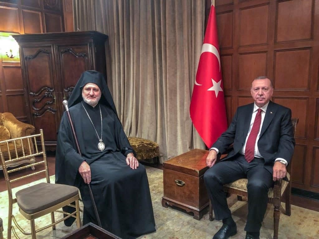 L’archevêque d’Amérique Elpidophore (Patriarcat œcuménique) a rencontré à New York le président turc Recep Tayyip Erdoğan, le Premier ministre grec Kyriakos Mitsotakis et le président chypriote Nikos Anastasiadis