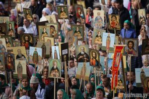 115 000 fidèles ont participé à la procession en l’honneur de saint Alexandre de la Neva à Saint-Pétersbourg