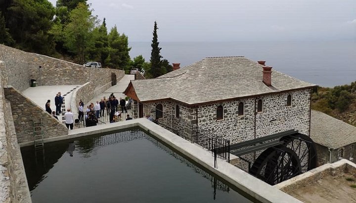 Sur le Mont Athos a été restauré le moulin où travaillait saint Silouane