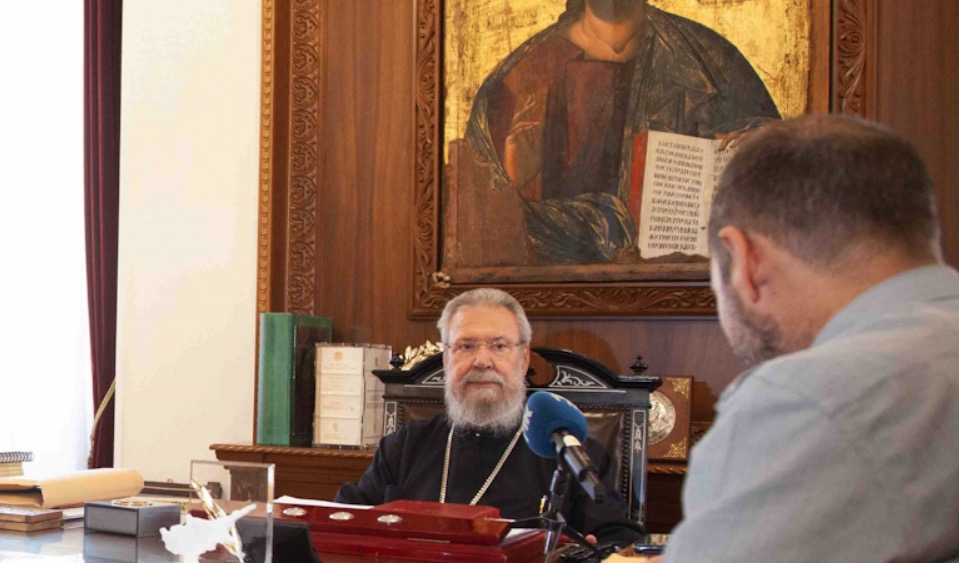 Mgr Chrysostome II, archevêque de Chypre : « j’ai recommandé au Synode de l’Église de Chypre que nous restions neutres »