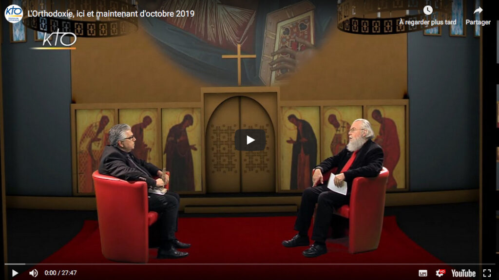 L’émission « L’orthodoxie, ici et maintenant » (KTO) d’octobre: Georges Florovsky
