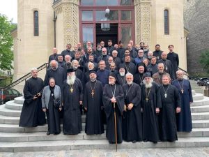 L’archevêché des églises orthodoxes russes en europe occidentale est reçu officiellement dans le patriarcat de moscou