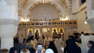 Mgr Emmanuel a consacré l’église du monastère de Solan