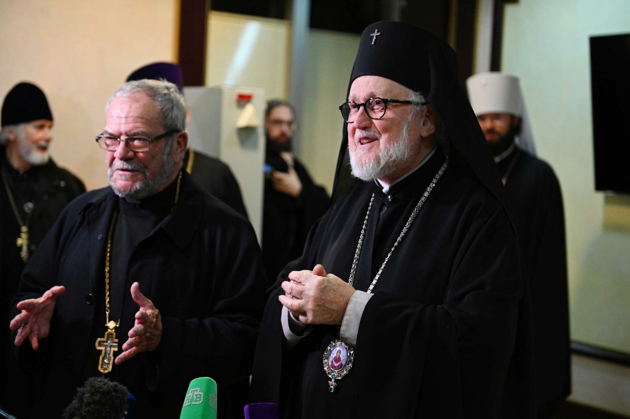 Arrivée à moscou de la délégation de l’archevêché des églises orthodoxes russes en europe occidentale