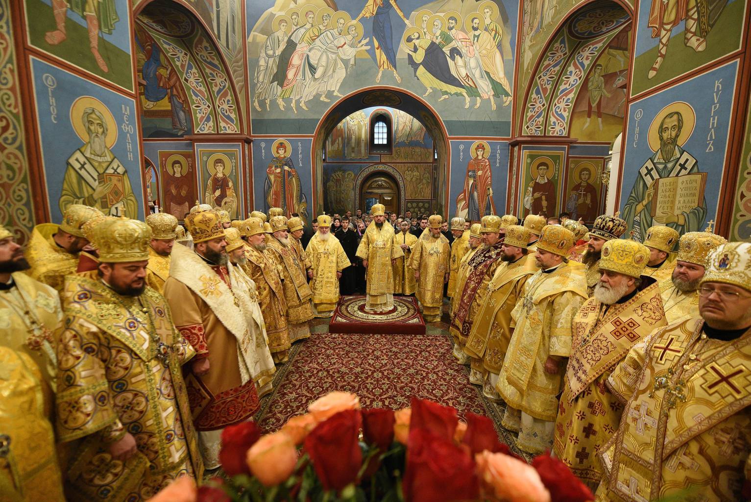 Délégation du Patriarcat œcuménique à Kiev