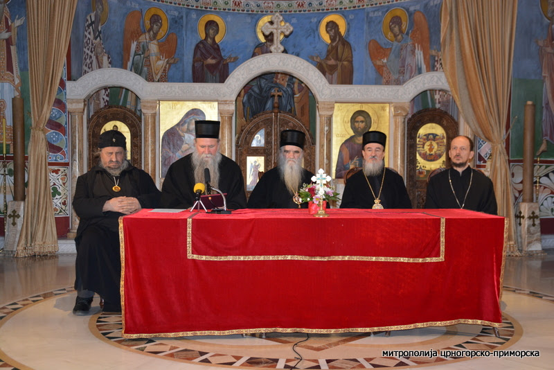 Communiqué de presse du Conseil épiscopal de l’Église orthodoxe serbe au Monténégro