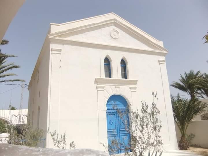 « djerba: en neuf photos, l’église grecque orthodoxe saint-nicolas »