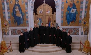 L’enregistrement d’un CD du chœur d’hommes « Chantres orthodoxes russes » en projet