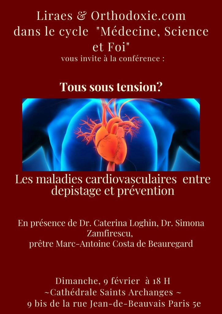 Dans le cycle « médecine, science et foi », le 9 février à paris : « tous sous tensions ? »