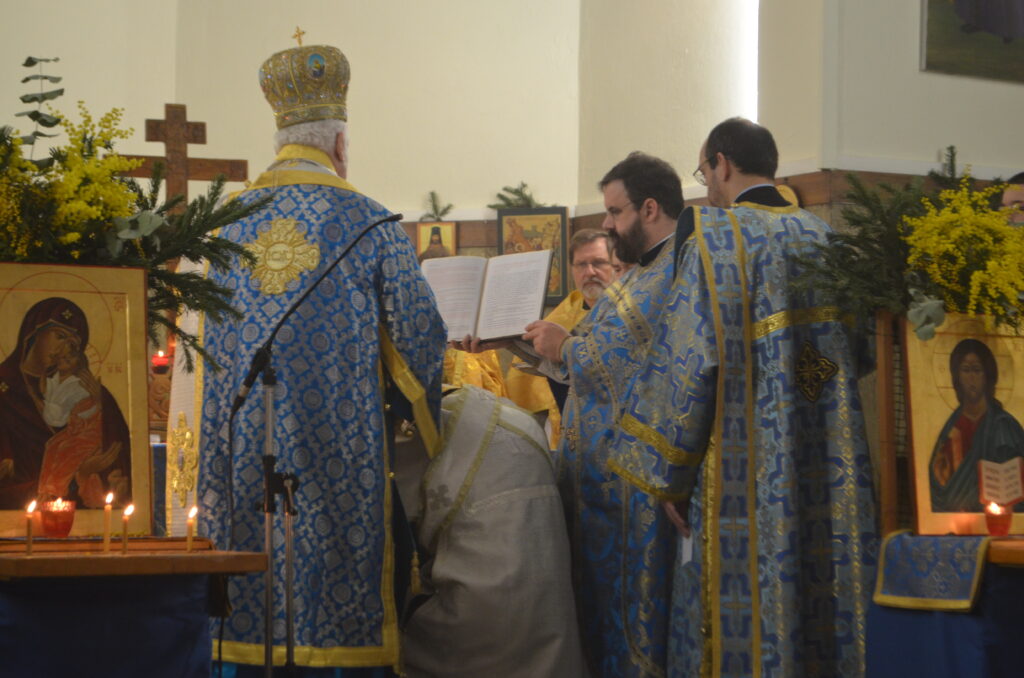 Ordination diaconale et rencontre avec le métropolite Emmanuel à Meudon