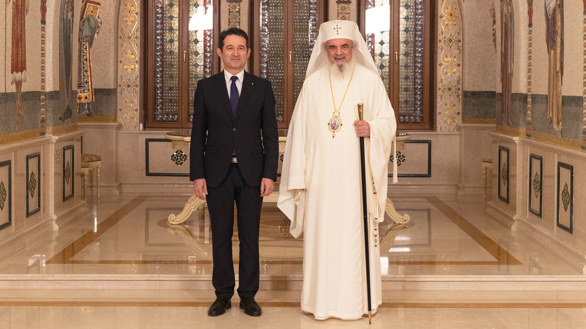 Le patriarche de Roumanie Daniel a reçu la visite du nouvel ambassadeur de Suisse à Bucarest