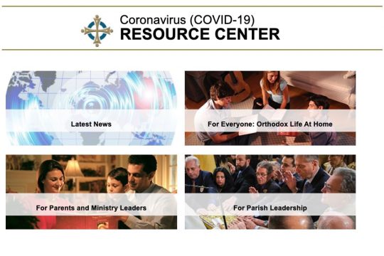 Assembly of Bishops USA Announces COVID-19 Resource Center for Orthodox Christians