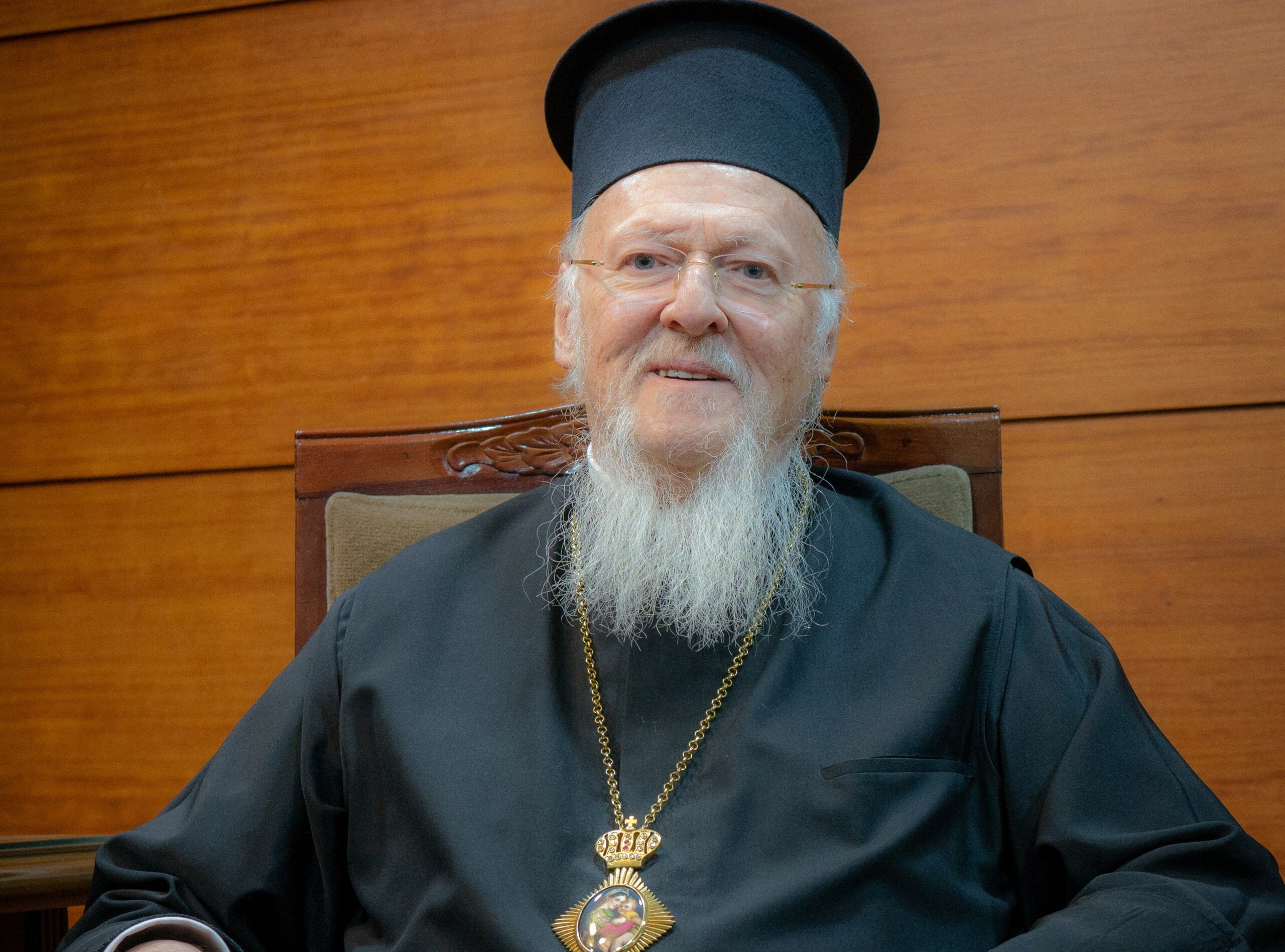 Entretien avec le patriarche bartholomée concernant la crise du covid-19