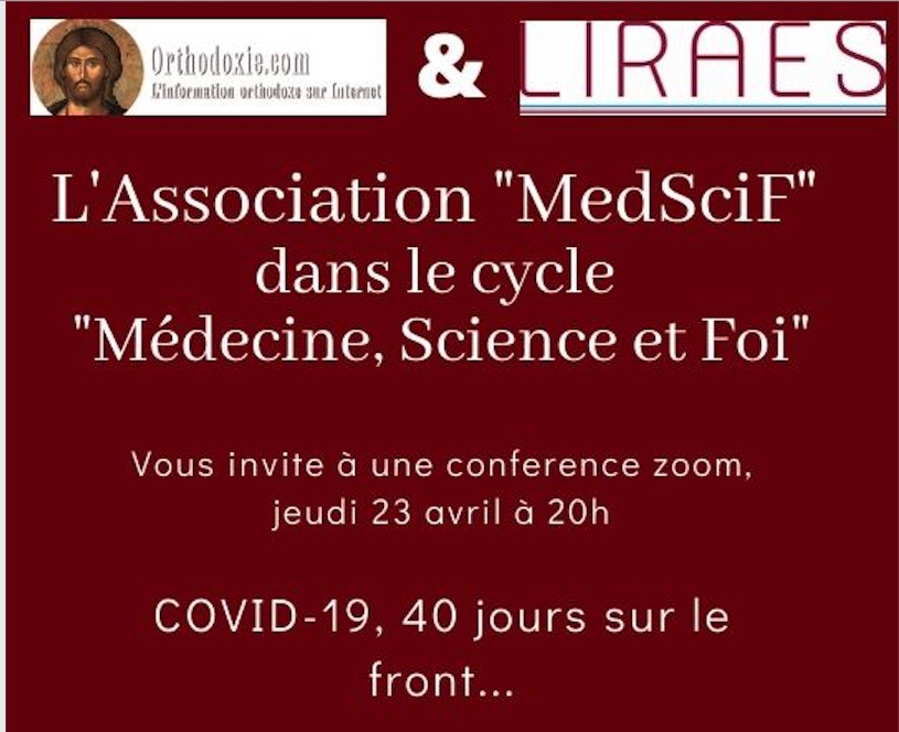 Conférence en ligne : “Covid-19, 40 jours sur le front, des médecins et des chercheurs témoignent”