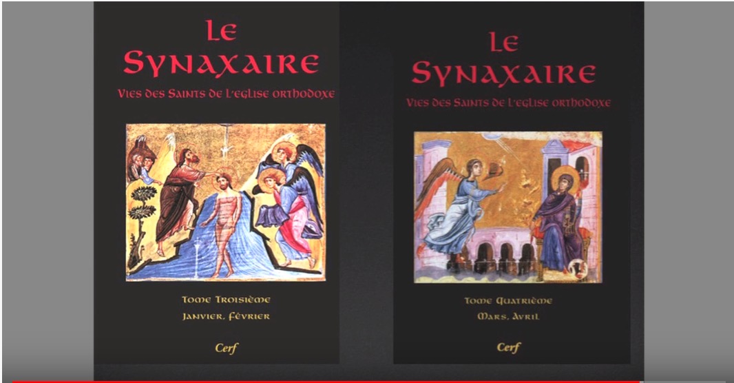 Vidéo gratuite : « Le Synaxaire : tradition vivante de l’Eglise » par le p. Macaire de Simonos Petras