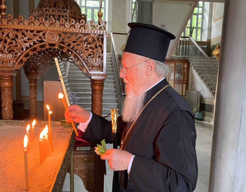 Le patriarche œcuménique bartholomée a reçu de nombreuses félicitations à l’occasion de sa fête onomastique