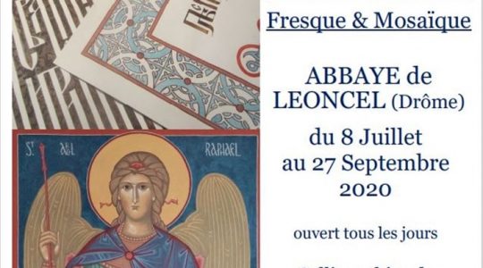 Vercors : une exposition “Calligraphie iconographique” à l’abbaye de Léoncel