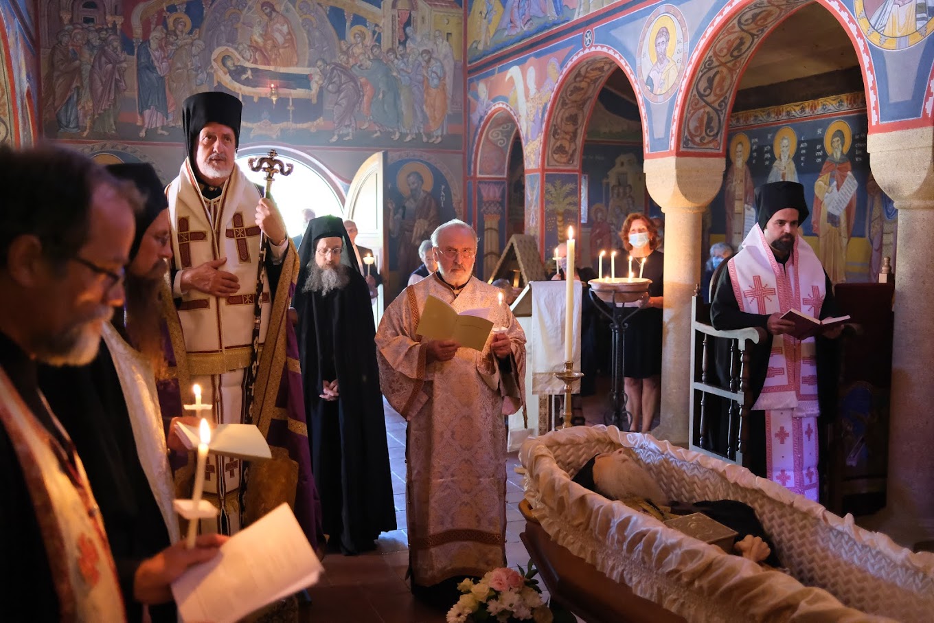Funérailles de l’archimandrite Victor (Raïssi)
