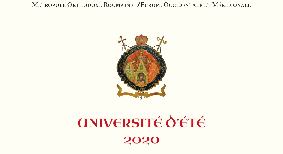 Université d’été 2020 de la Métropole orthodoxe roumaine