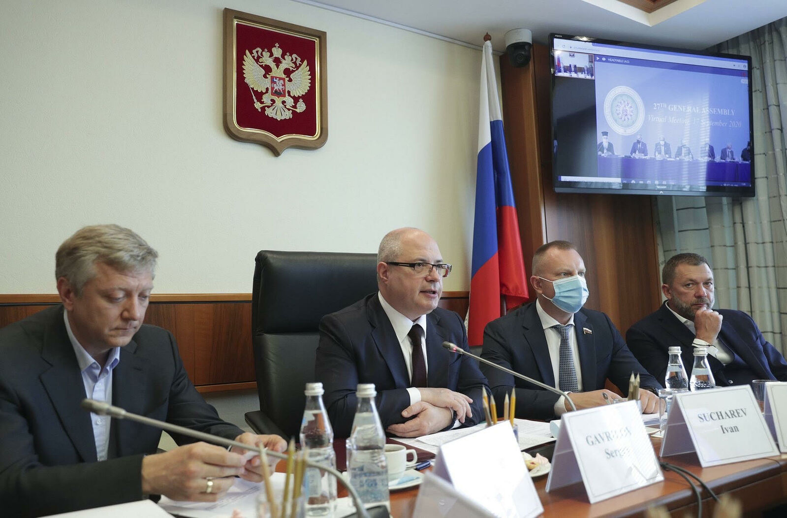 Le député de la Douma Sergueï Gavrilov est réélu président de l’Assemblée interparlementaire orthodoxe (AIO)