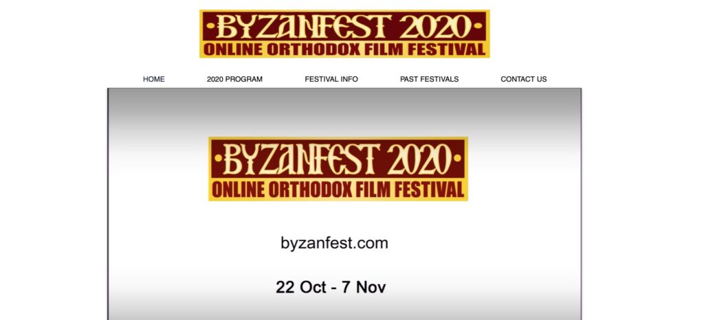 Festival du film orthodoxe Byzanfest 2020