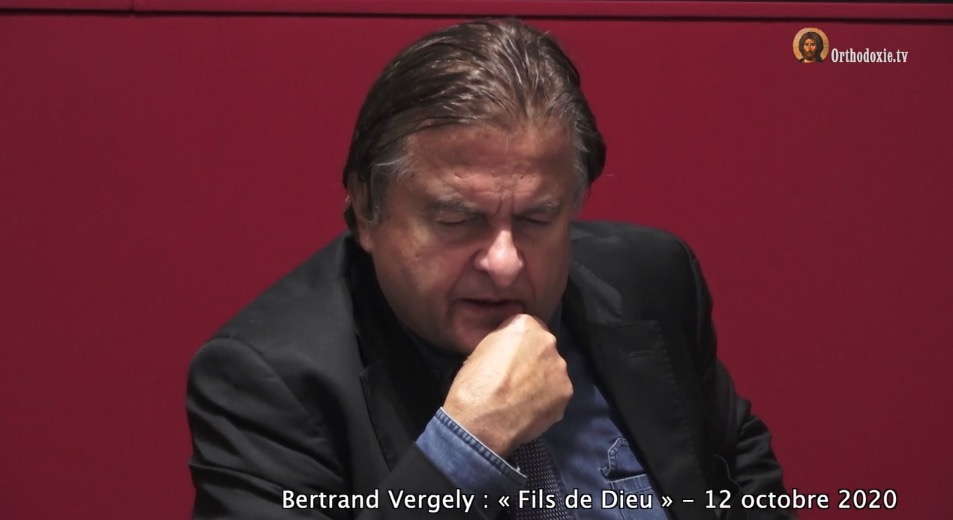 Bertrand vergely : « fils de dieu » – 12 octobre 2020