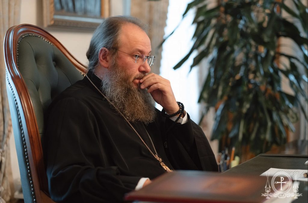 Le métropolite Antoine, chancelier de l’Église orthodoxe ukrainienne – patriarcat de Moscou : « La visite du patriarche Bartholomée à Kiev est dangereuse »