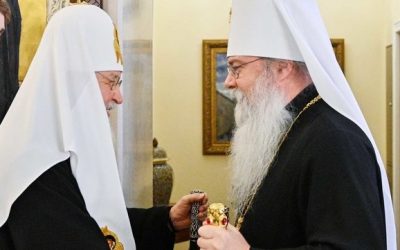 Entretien téléphonique du patriarche Cyrille avec le primat de l’Église orthodoxe en Amérique