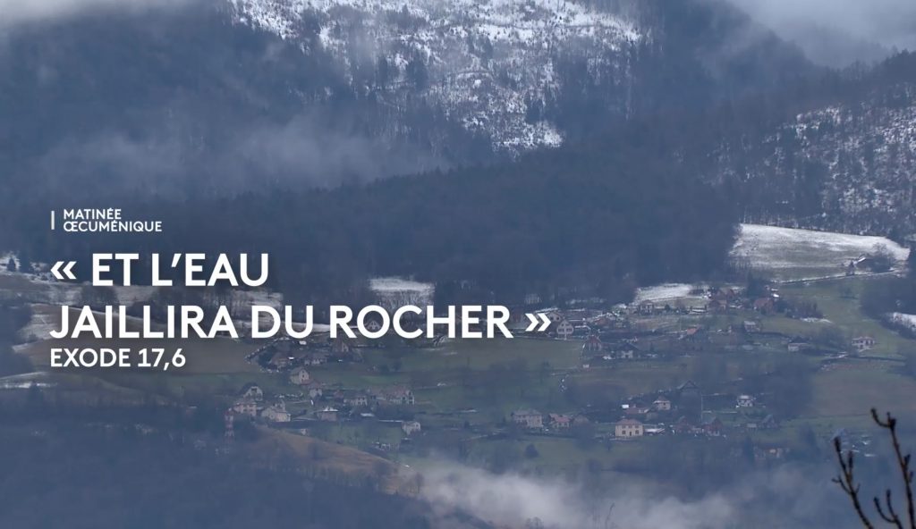 Matinée œcuménique avec les chrétiens de Grenoble : « Et l’eau jaillira du rocher » – dimanche 24 janvier – de 9h30 à 12h00