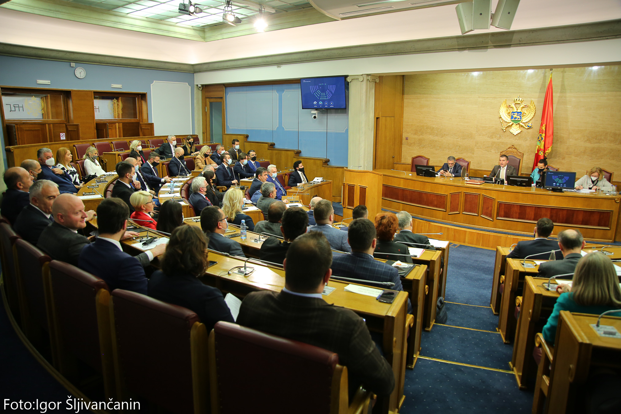 Le parlement monténégrin s’est prononcé une deuxième fois en faveur des amendements de la loi sur la liberté religieuse