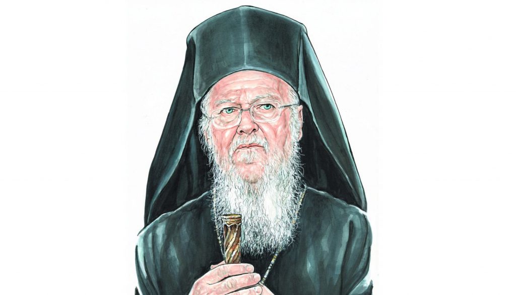 Interview de Sa Toute-Sainteté le patriarche œcuménique Bartholomée avec la journaliste Maria Antoniadou du journal « To Vima »