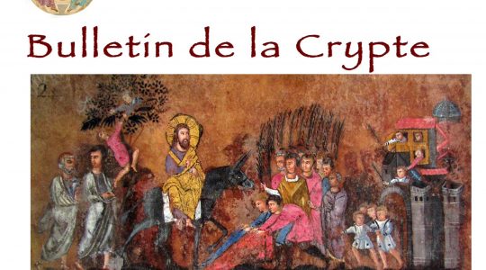 Le Bulletin de la Crypte, nouvelle série n°4