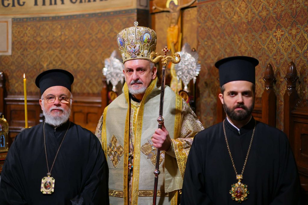 Mgr Emmanuel, métropolite de Chalcédoine à Paris